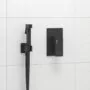Wasserkraft Abens A02041 Гигиенический душ со смесителем и шлангом 120 см, цвет черный