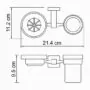 Wasserkraft Lippe K-6526 Держатель стакана и мыльницы — фото №2