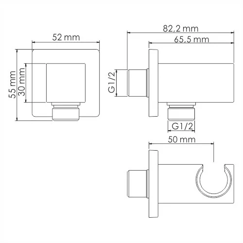 Wasserkraft A125 Подключение шланга — фото №2