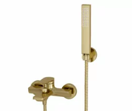 Wasserkraft Aisch 5501 Смеситель для ванны с коротким изливом, цвет матовое золото