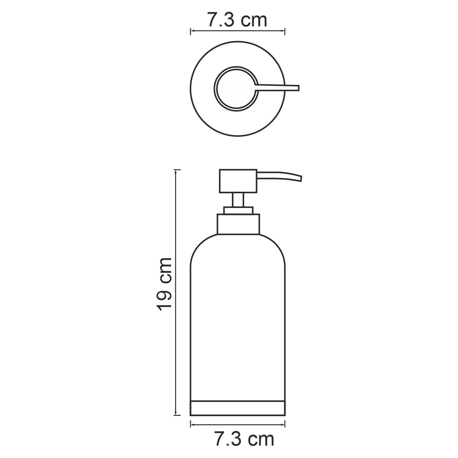 Wasserkraft Lopau K-3399 Дозатор для жидкого мыла — фото №1