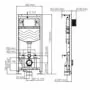 Wasserkraft Aller 10TLT.010.ME.MB01 Система инсталляции для унитазов — фото №1