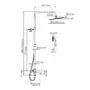 Wasserkraft A199.069.103.010.CH Thermo Душевая система с термостатическим смесителем — фото №1