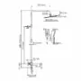 Wasserkraft A199.069.126.087.CH Thermo Душевая система с термостатическим смесителем — фото №1