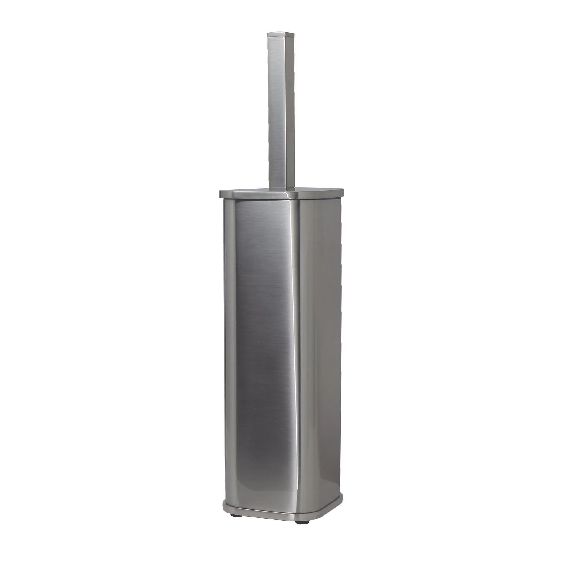 K-1117NICKEL Щетка для унитаза напольная