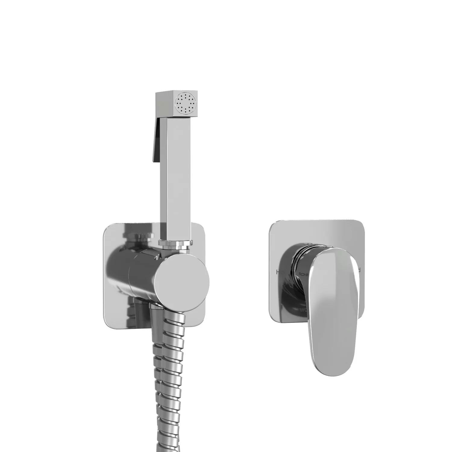 Wasserkraft A3151.271.057.136 Гигиенический душ со смесителем хром — фото №2