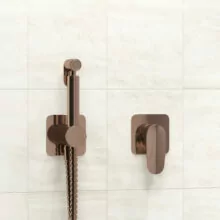Wasserkraft  A7751.290.292.335 Гигиенический душ со смесителем и шлангом розовое золото