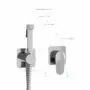 Wasserkraft A3151.271.057.136 Гигиенический душ со смесителем хром — фото №6