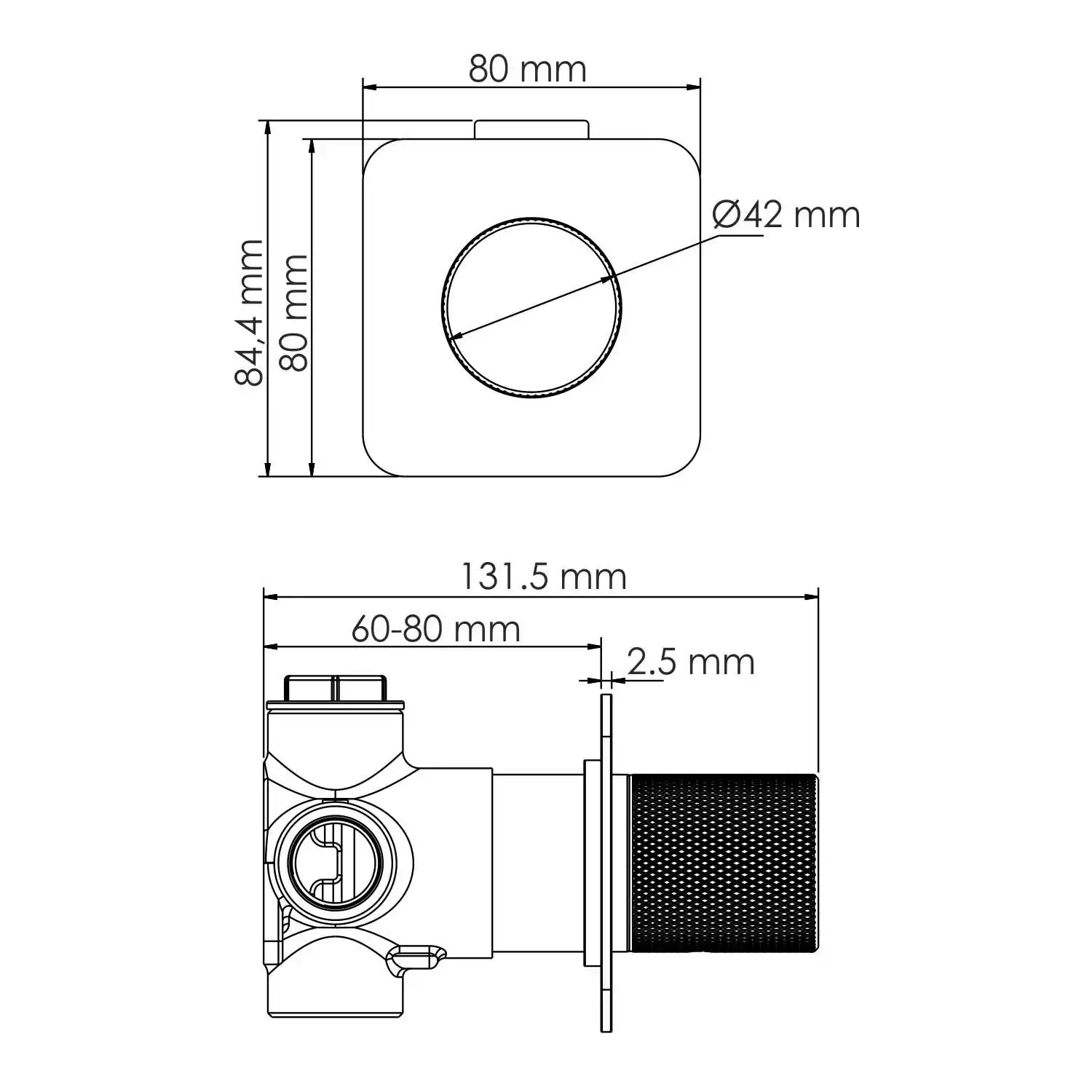 Wasserkraft Встраиваемый комплект для ванны с лейкой и изливом A5251.299.301.302.242.217 черный матовый — фото №7